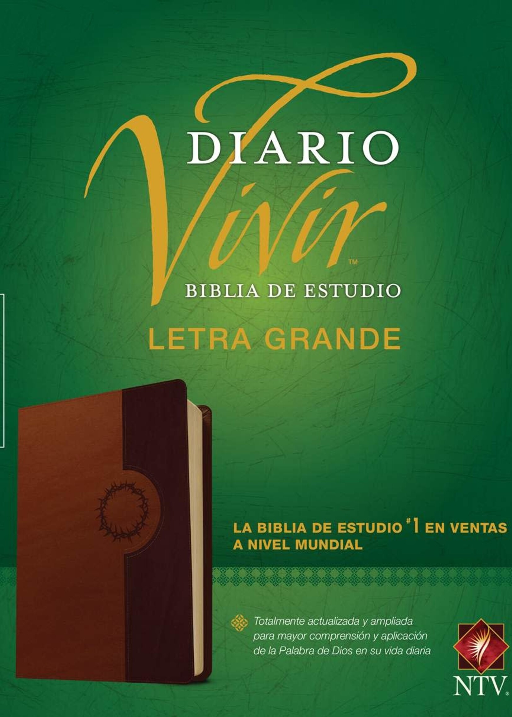 TYNDALE ESPANOL BIBLIA DE ESTUDIO NTV DIARIO VIVIR LETRA GRANDE CAFE
