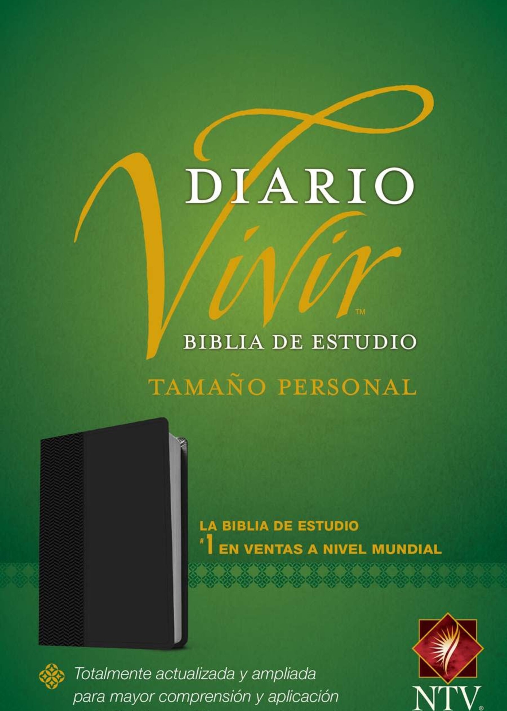 TYNDALE ESPANOL Biblia de Estudio del Diario vivir NTV, Negro, tamaño personal