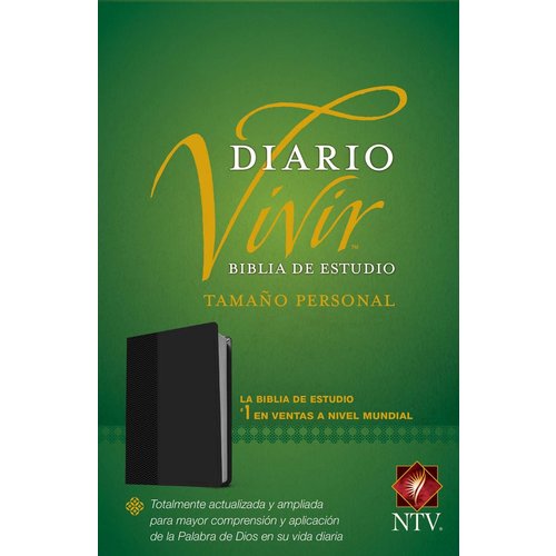 TYNDALE ESPANOL Biblia de Estudio del Diario vivir NTV, Negro, tamaño personal