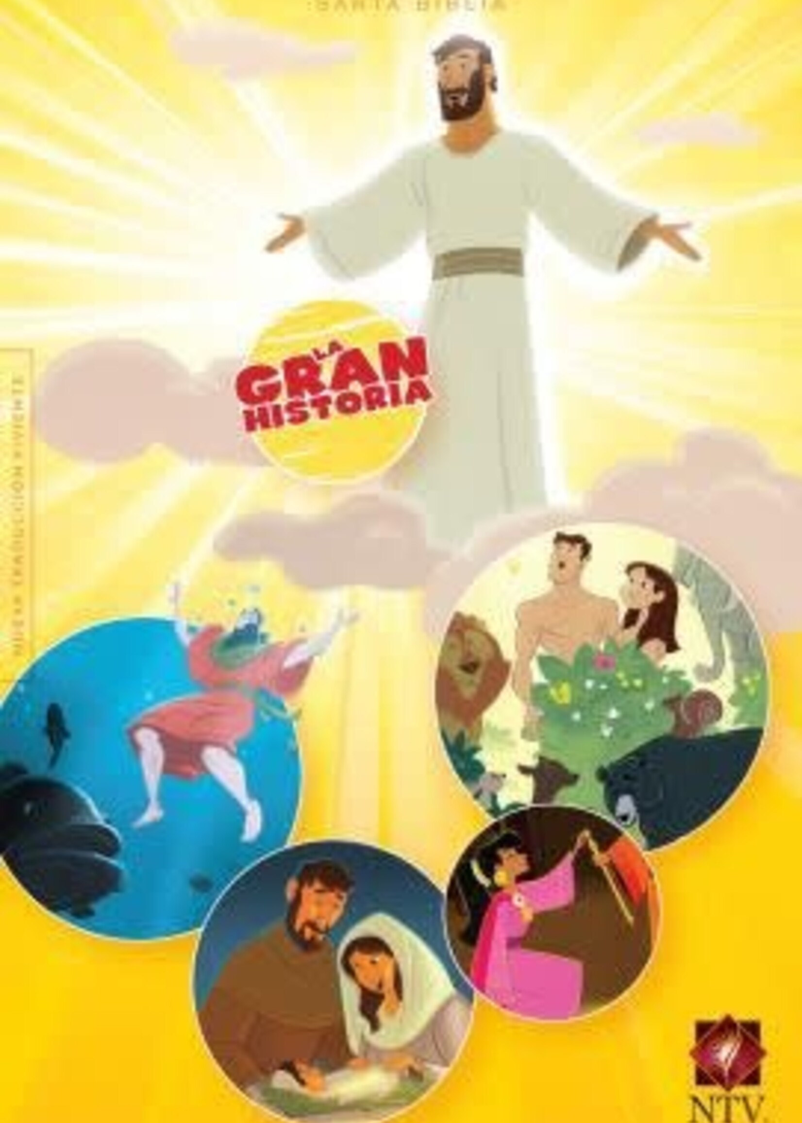 TYNDALE ESPANOL NTV La Gran Historia: Biblia Interactiva, tapa dura impresa