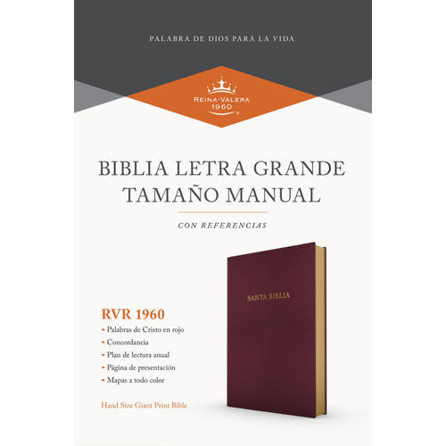 BROADMAN AND HOLMAN SANTA BIBLIA MANUAL LETRA GRANDE IMIP VINO BROADMAN AND HOLMAN SANTA BIBLIA MANUAL LETRA GRANDE IMIP VINO