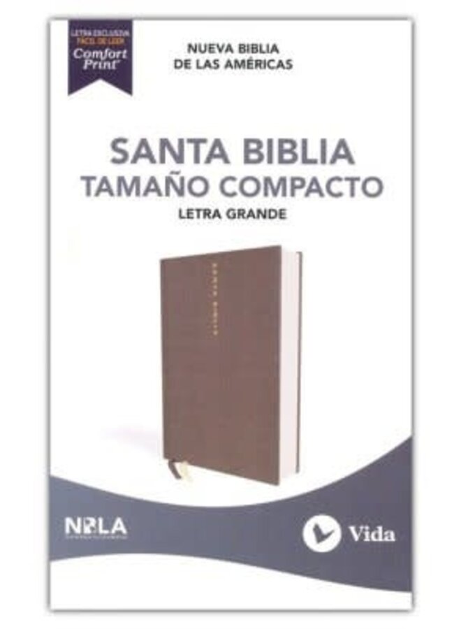 SANTA BIBLIA NBLA LETRA GRANDE COMPACTA