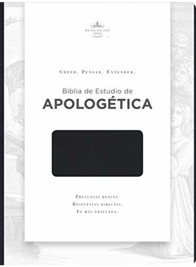 BIBLIA DE ESTUDIO APOLOGETICA RVR1960 IMITACION PIEL NEGRO