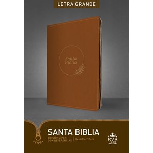TYNDALE ESPANOL SANTA BIBLIA RVR60 LETRA GRANDE INDICES CIERRE CAFE CAFE