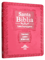 SOCIEDAD BIBLICA D EMEXICO SANTA BIBLIA RVR60 LETRA SUPER GIGANTE INDICES ROSA