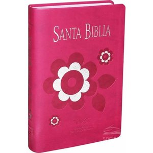 SOCIEDAD BIBLICA SANTA BIBLIA RVR60 LETRA GRANDE FB ROSA