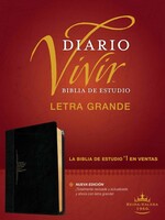 TYNDALE ESPANOL Biblia de estudio del diario vivir RVR60, letra grande, Negra