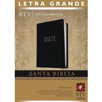 SANTA BIBLIA NTV LETRA GRANDE INDICES NEGRO