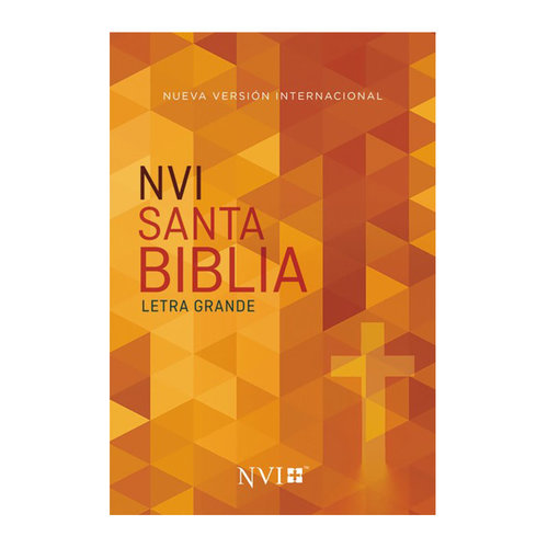 EDITORIAL VIDA SANTA BIBLIA NVI LETRA GRANDE RUSTICA NARANJA EDITORIAL VIDA SANTA BIBLIA NVI LETRA GRANDE RUSTICA NARANJA