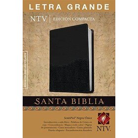 TYNDALE ESPANOL SANTA BIBLIA NTV LETRA GRANDE COMPACTA NEGRO