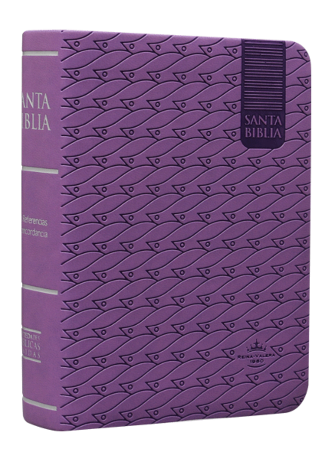 SANTA BIBLIA RVR60 BOLSILLO MORADA