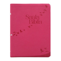 SANTA BIBLIA LETRA GIGANTE ROSA