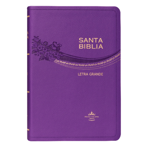 SOCIEDAD BIBLICA SANTA BIBLIA LETRA GRANDE MORADO SOCIEDAD BIBLICA SANTA BIBLIA LETRA GRANDE MORADO