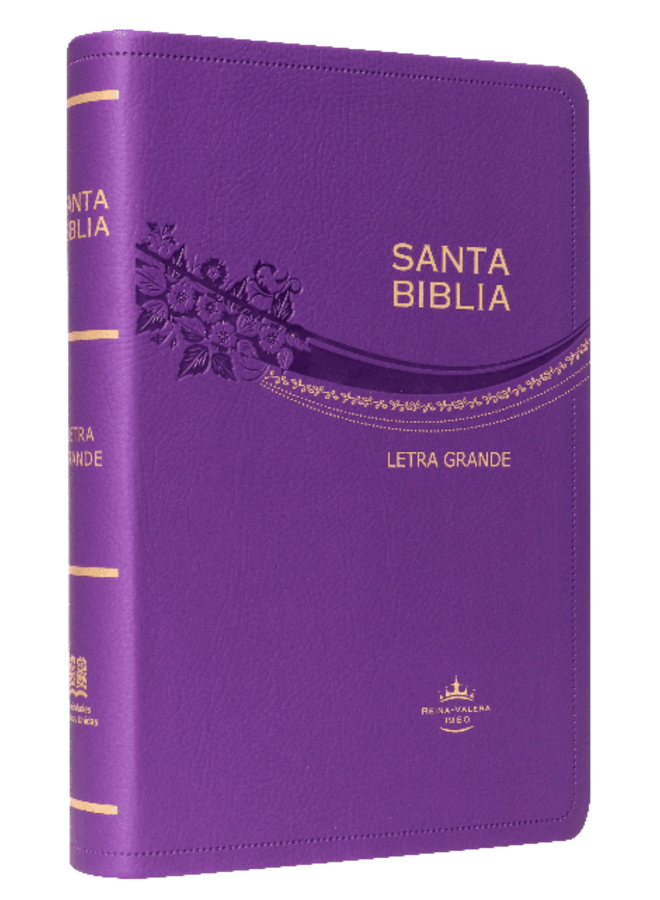 SANTA BIBLIA LETRA GRANDE MORADO