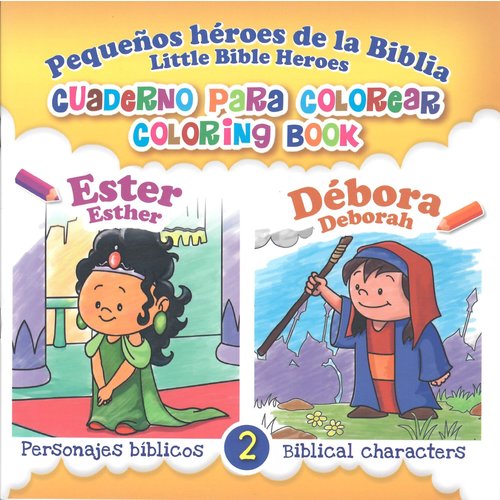 PRODUCCIONES PRATS Pequeños Héroes Colorear  Ester / Débora