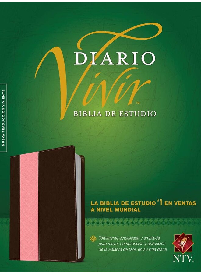 SANTA BIBLIA NTV ESTUDIO DIARIO VIVIR ROSA CAFE