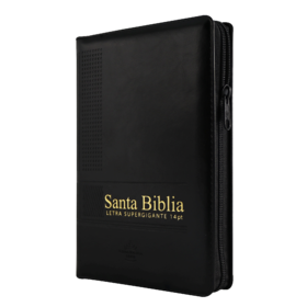 SOCIEDAD BIBLICA SANTA BIBLIA LETRA SUPERGIGANTE INDICADORES CIERRE NEGRA