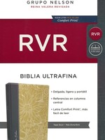 GRUPO NELSON Santa Biblia Reina Valera Revisada, Ultrafina, Tapa Dura Ocre
