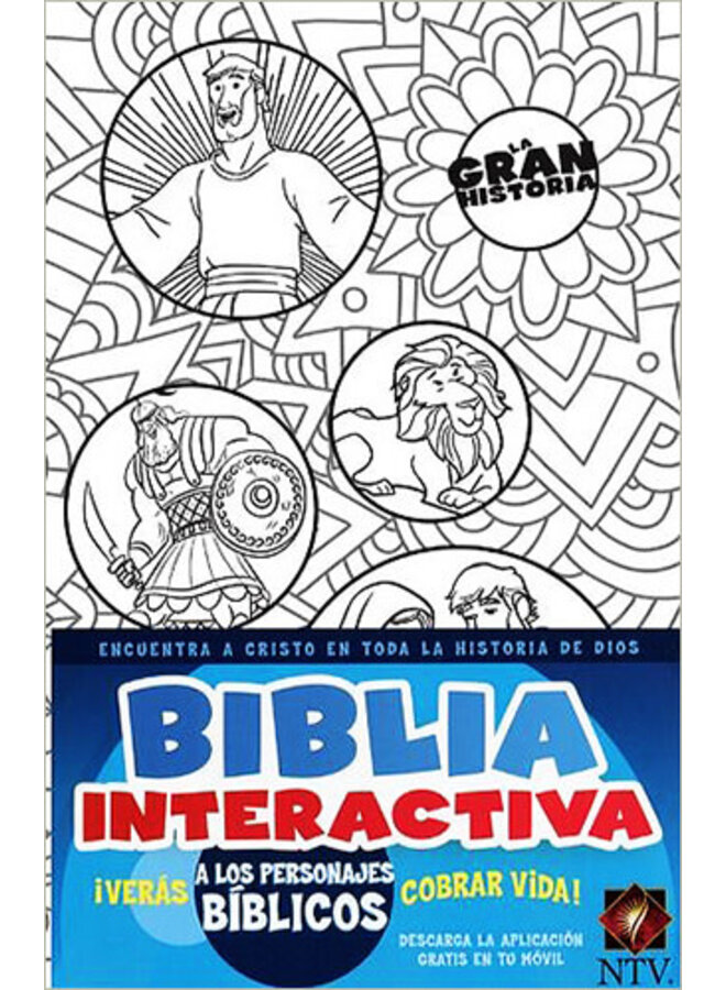 BIBLIA NTV INTERACTIVA BLANCO NIÑOS