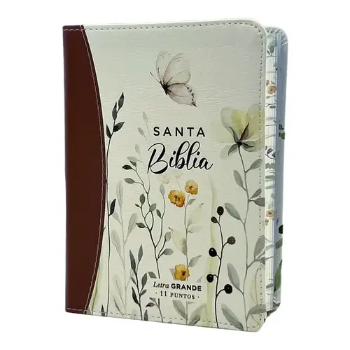 MUNDO BIBLIA SANTA BIBLIA LETRA GRANDE MARRON