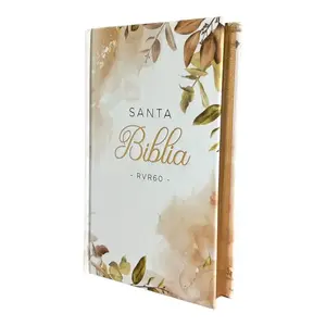 MUNDO BIBLIA SANTA BIBLIA RVR60 TELA FLORES DE OTOÑO