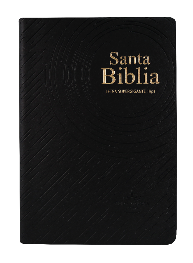 SANTA BIBLIA LETRA SUPERGIGANTE INDICADORES NEGRO