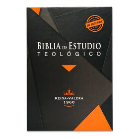 SOCIEDAD BIBLICA BIBLIA RVR60 ESTUDIO TEOLOGICO INDICES PIEL NEGRO