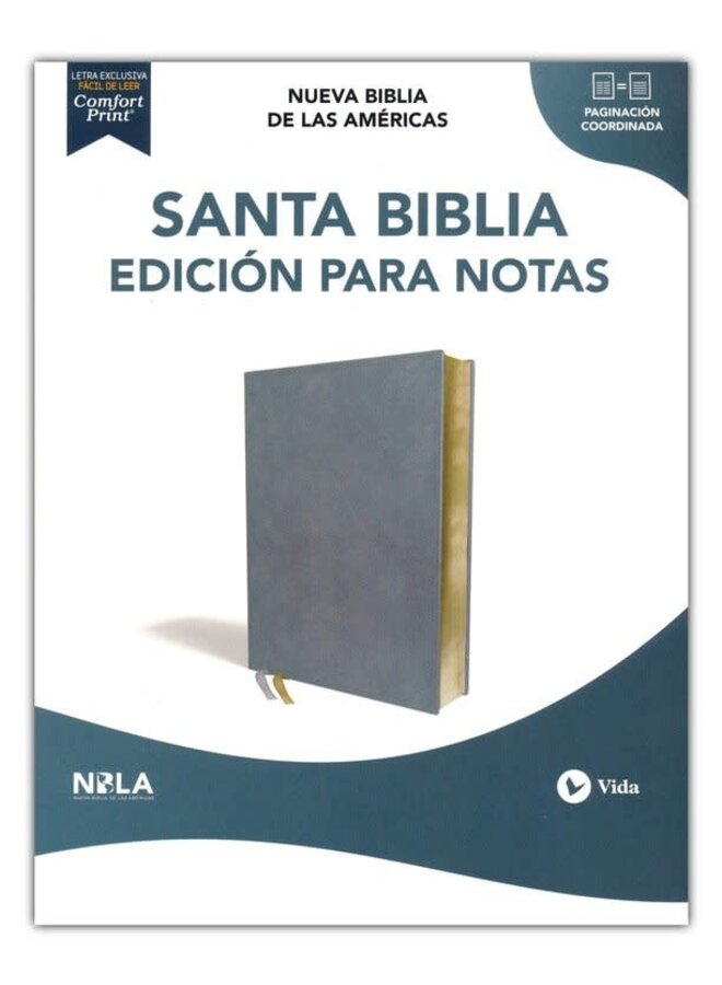 SANTA BIBLIA NBLA EDICION NOTAS GRIS