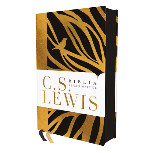 EDITORIAL VIDA Biblia Reflexiones de C. S. Lewis, Tapa dura, Negro, Reina Valera Revisada, Interior a dos colores,
