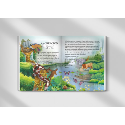 MONSGO Biblia completa ilustrada para niños - edición de regalo