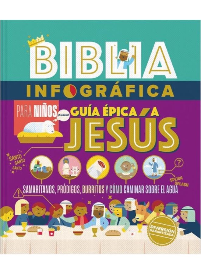 Biblia infográfica para niños - Guía épica a Jesús