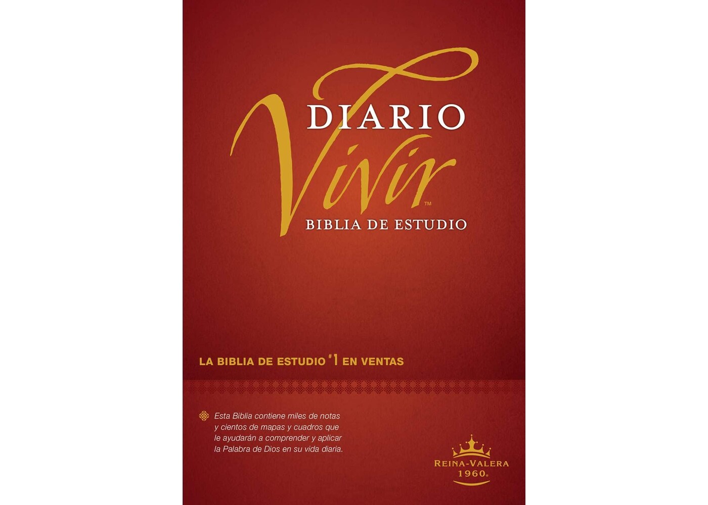 TYNDALE ESPANOL Biblia de estudio del diario vivir RVR60, Pasta Dura