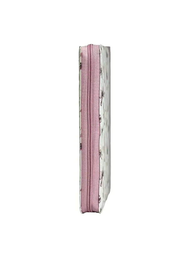 Biblia Reina Valera 1960, Letra Gigante 15 puntos. Imitación Piel rosa floral. Con cierre y con índice canto pintado. Colección Maravilla