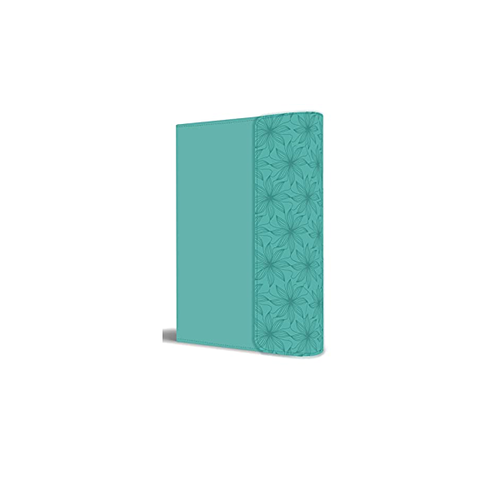 ORIGEN Biblia RVR 1960 tamaño manual, símil piel aquamarina con solapa e imán ORIGEN Biblia RVR 1960 tamaño manual, símil piel aquamarina con solapa e imán