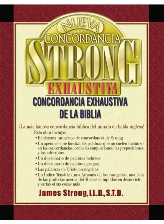 Nueva Concordancia Strong Exhaustiva de la Biblia