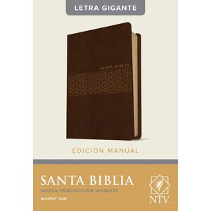TYNDALE ESPANOL Santa Biblia NTV, Edición manual, letra gigante, Café