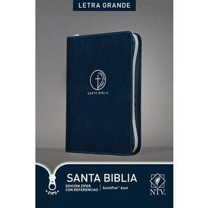 TYNDALE ESPANOL Santa Biblia NTV, Edición zíper con referencias, letra grande, con indice