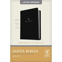 Santa Biblia NTV, Edición de referencia ultrafina, letra grande, negra