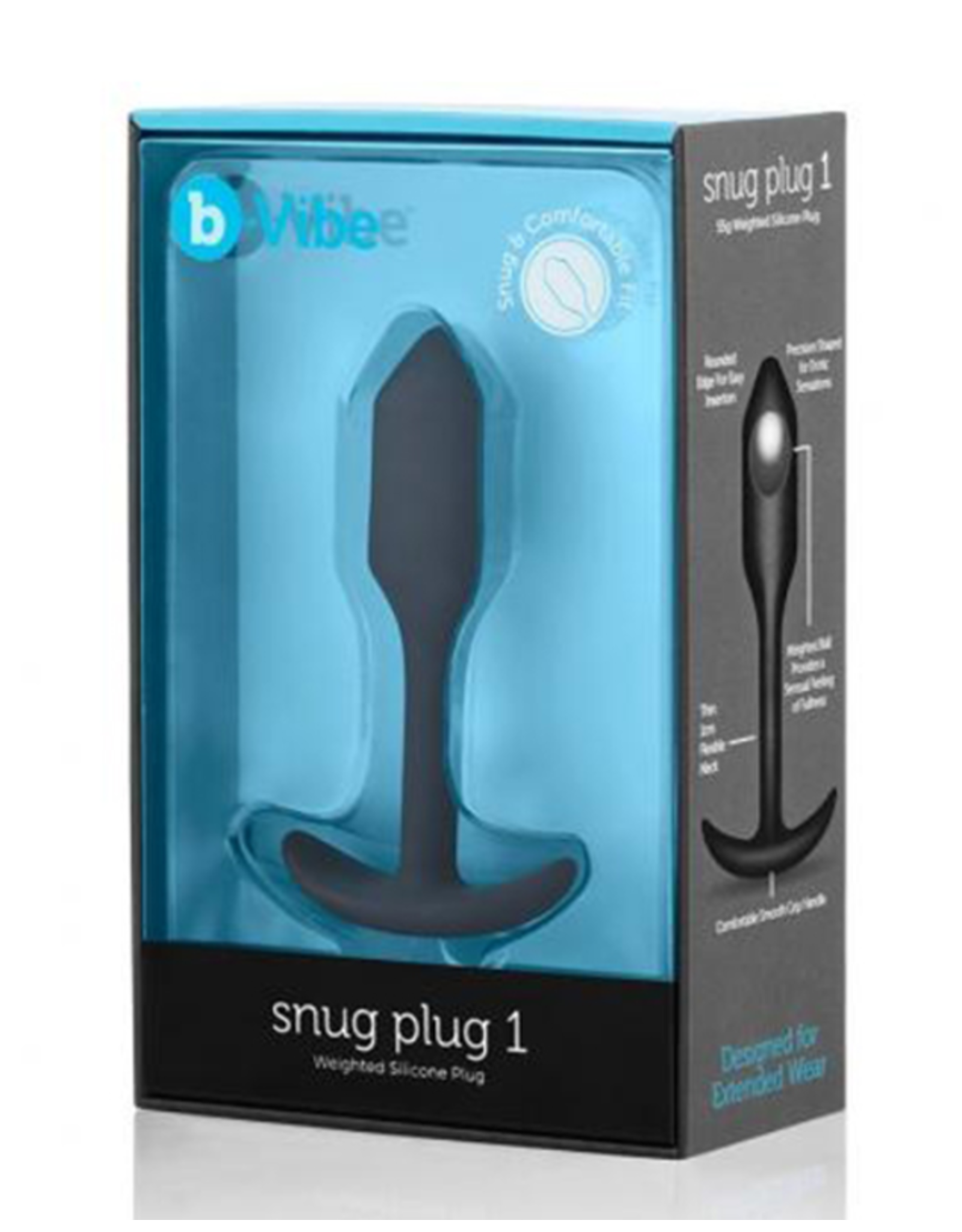 Pipedream Pipedream - B Vibe Snug Plug 1 Black