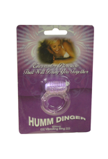 Humm Dinger Humm Dinger Dual Vibrating Cock Ring (purple)