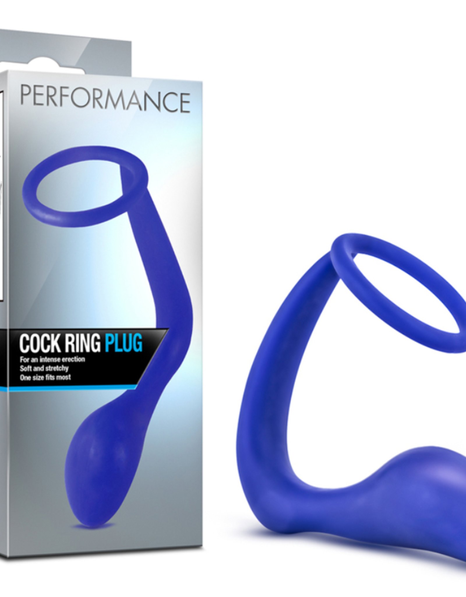 Blush Performance Cock Ring Plug