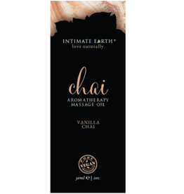 Intimate Earth Chai Massage Oil Foil - 30ml Vanilla & Chai