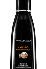 Wicked Sensual Care Aqua Water Based Lubricant - 2 oz Cinnamon Bun