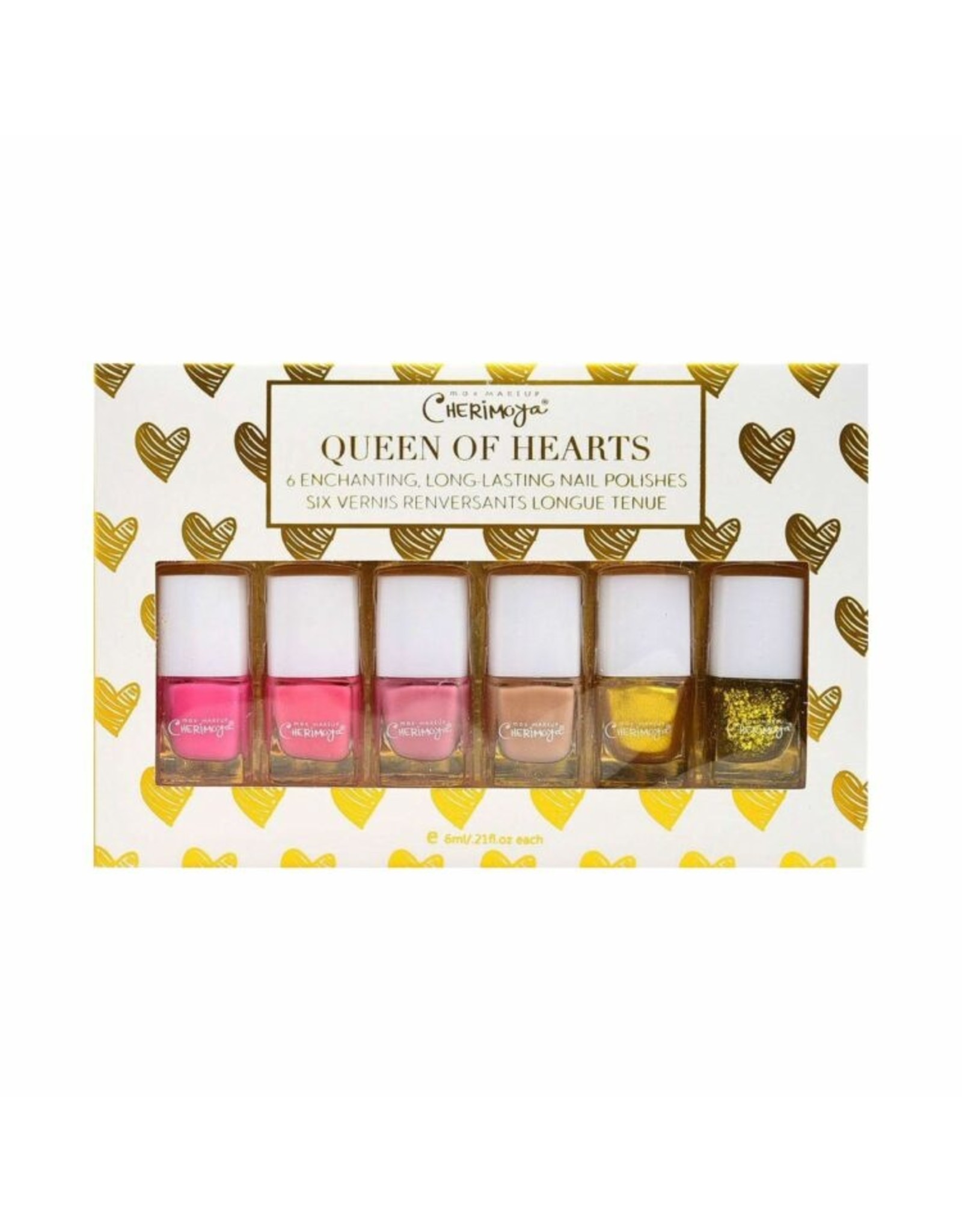 Cherimoya Queen of Hearts 6 PCS Nail Polish Set