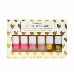 Queen of Hearts 6 PCS Nail Polish Set