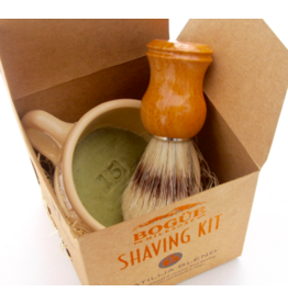 Rogue Milksoap No.15 Matilija Blend Goat Milk Shaving Soap Kit