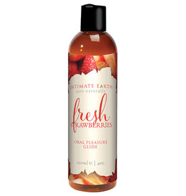 Intimate Earth Intimate Earth Natural Flavors Glide - 60 ml Fresh Strawberries