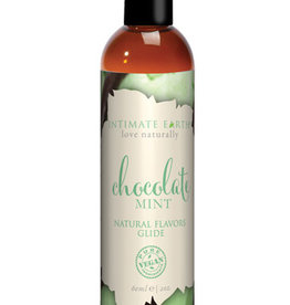 Intimate Earth Natural Flavors Glide - 120 ml Chocolate Mint