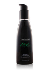Wicked Sensual Care Aqua Water Based Lubricant - 2 oz Candy Apple