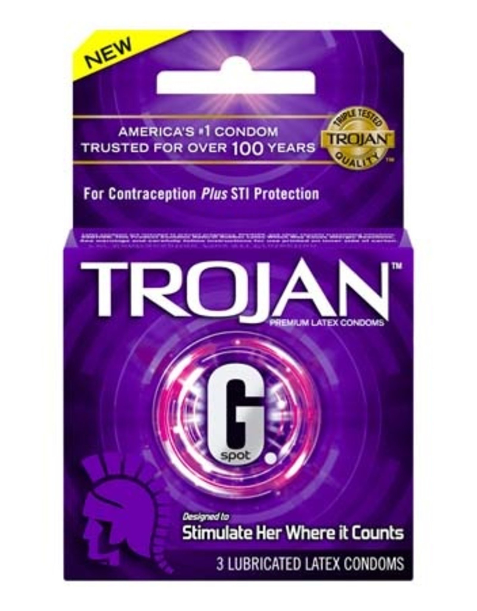 Trojan G Spot 3pk